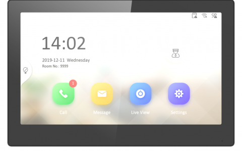 海康威视七寸全数字室内机